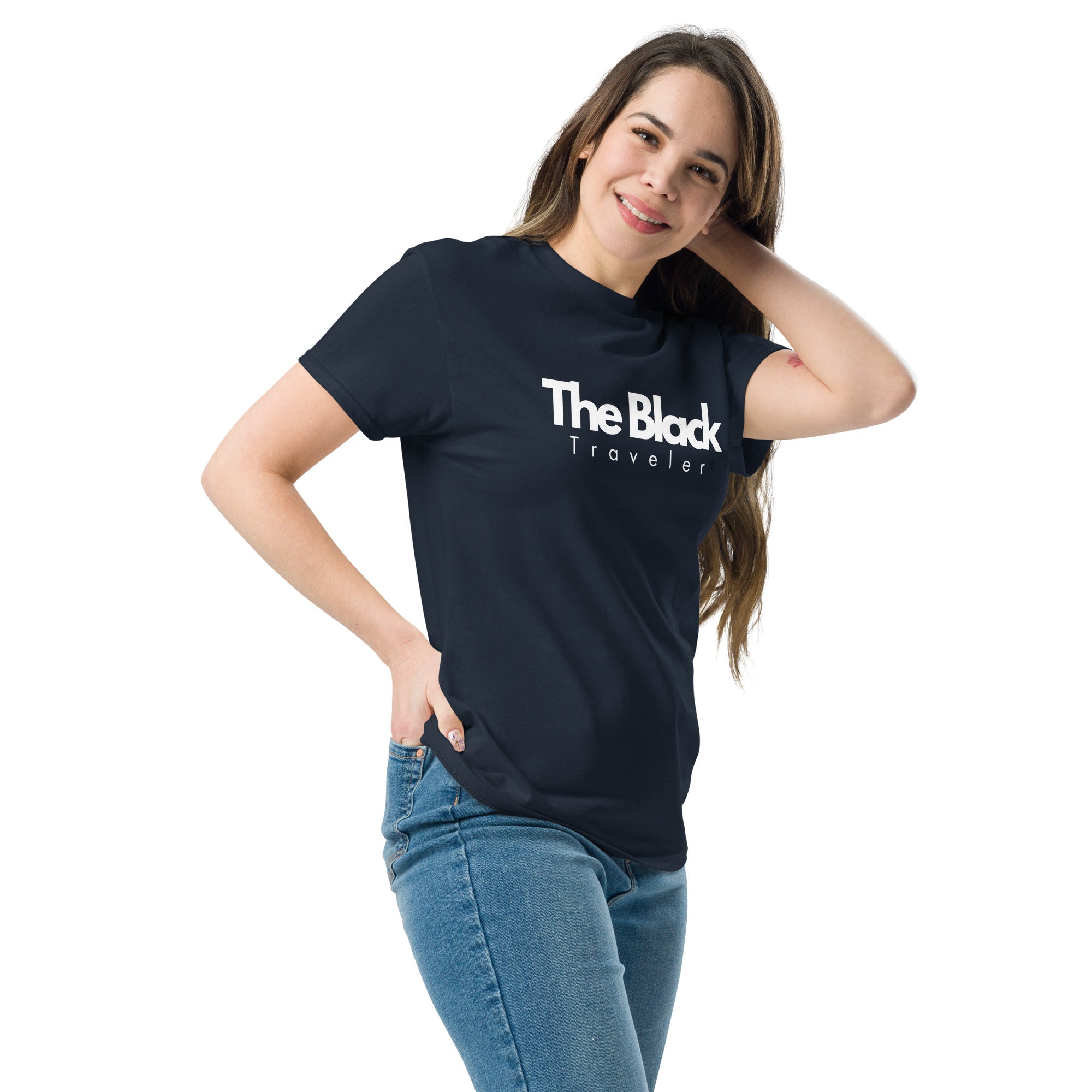 The Black Traveler classic tee