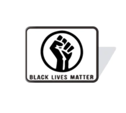 Black Lives Matter Enamel Lapel Support Pin