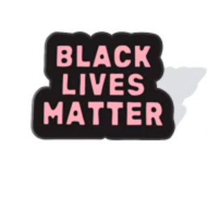 Black Lives Matter Enamel Lapel Support Pin