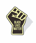 Load image into Gallery viewer, Black Lives Matter Enamel Lapel Support Pin
