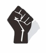 Load image into Gallery viewer, Black Lives Matter Enamel Lapel Support Pin
