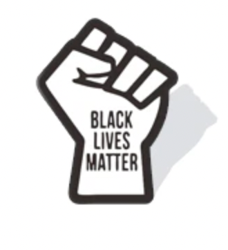 Black Lives Matter Enamel Lapel Support Pin