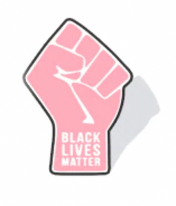Black Lives Matter Enamel Lapel Support Pin