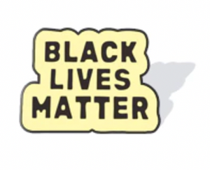 Black Lives Matter Enamel Lapel Support Pin