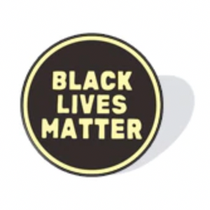 Black Lives Matter Enamel Lapel Support Pin