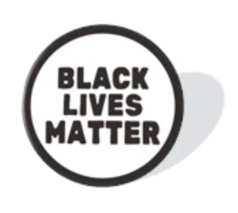 Black Lives Matter Enamel Lapel Support Pin