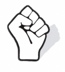 Black Lives Matter Enamel Lapel Support Pin