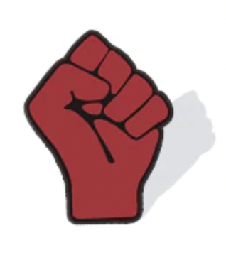 Black Lives Matter Enamel Lapel Support Pin