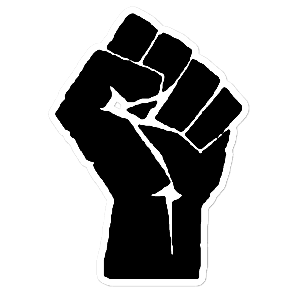 Black Lives Matter Fist Sticker
