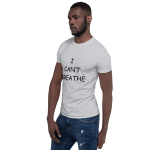 I Can't Breathe BLM White Men's T-Shirt