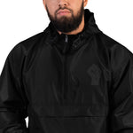 Load image into Gallery viewer, Black Lives Matter Fist Embroidered Champion Jacket
