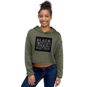 Say Their Names BLM Women's Crop Hoodie