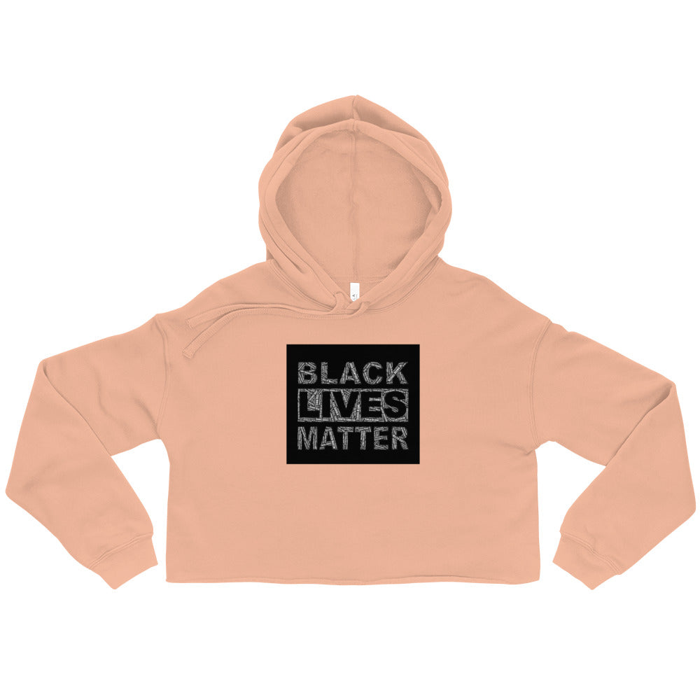 Say Their Names BLM Women's Crop Hoodie