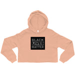 Load image into Gallery viewer, Say Their Names BLM Women&#39;s Crop Hoodie

