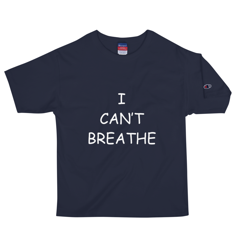 Champion x BLM I Can't Breathe Men's T-Shirt