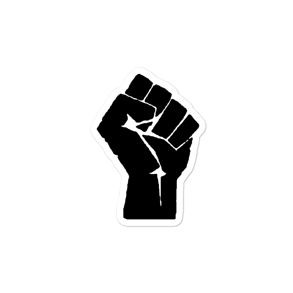 Black Lives Matter Fist Sticker