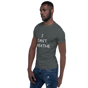 I Can't Breathe BLM Black Men's T-Shirt