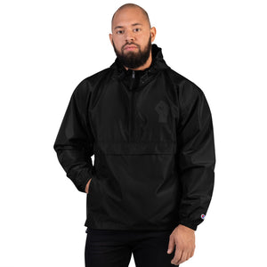 Black Lives Matter Fist Embroidered Champion Jacket