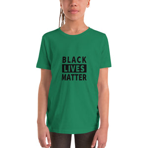 Black Lives Matter Youth Short Sleeve T-Shirt