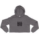 Load image into Gallery viewer, Black Lives Matter Women&#39;s Crop Hoodie
