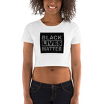 Load image into Gallery viewer, Say Their Names BLM Women’s Crop Tee
