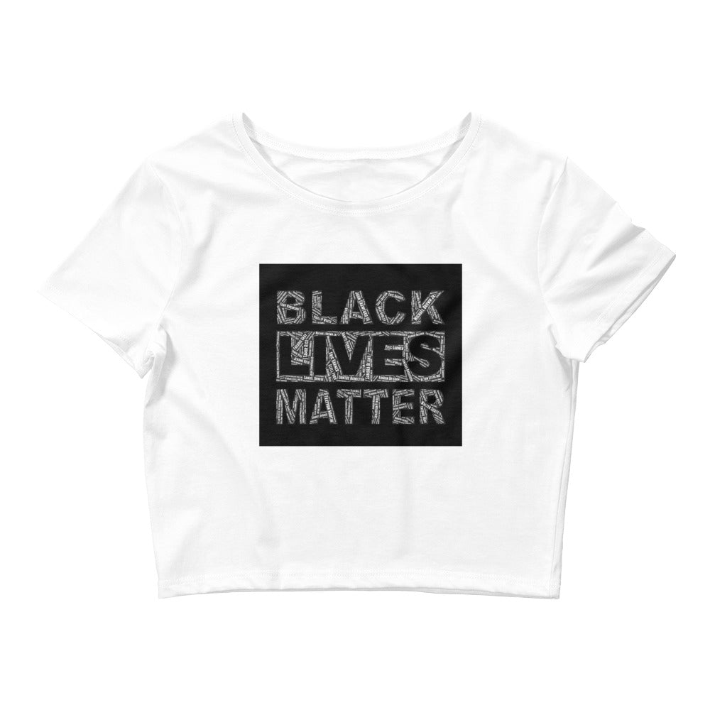 Say Their Names BLM Women’s Crop Tee