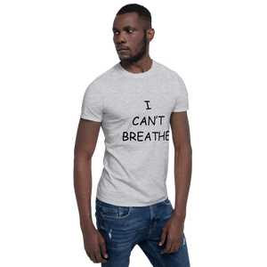 I Can't Breathe BLM White Men's T-Shirt