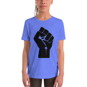 Black Lives Matter Fist Youth Short Sleeve T-Shirt