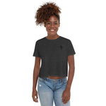 Load image into Gallery viewer, Black Lives Matter Fist Women&#39;s Crop Tee
