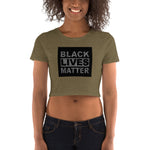 Load image into Gallery viewer, Say Their Names BLM Women’s Crop Tee
