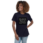 Load image into Gallery viewer, Say Their Names BLM Women&#39;s Relaxed T-Shirt
