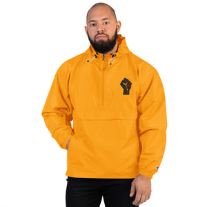Black Lives Matter Fist Embroidered Champion Jacket