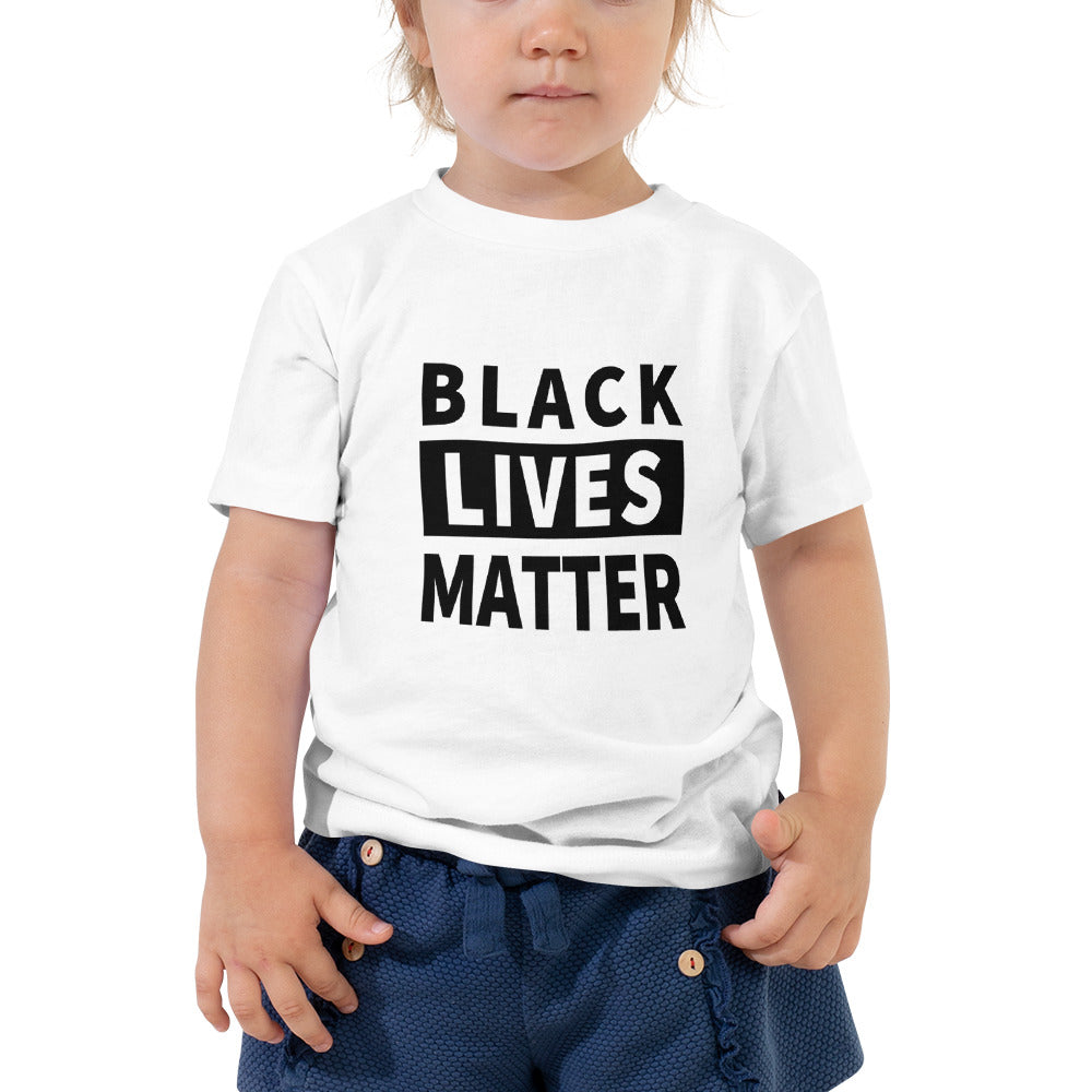 Black Lives Matter Classic Toddler Short Sleeve Tee