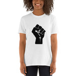 Load image into Gallery viewer, Black Lives Matter (BLM) Fist Women&#39;s T-Shirt

