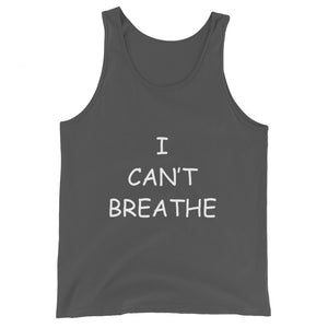 I Can't Breathe BLM Black Tank Top