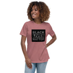 Load image into Gallery viewer, Say Their Names BLM Women&#39;s Relaxed T-Shirt
