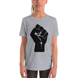 Black Lives Matter Fist Youth Short Sleeve T-Shirt