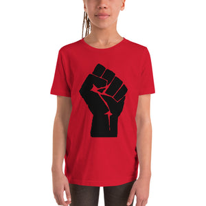 Black Lives Matter Fist Youth Short Sleeve T-Shirt