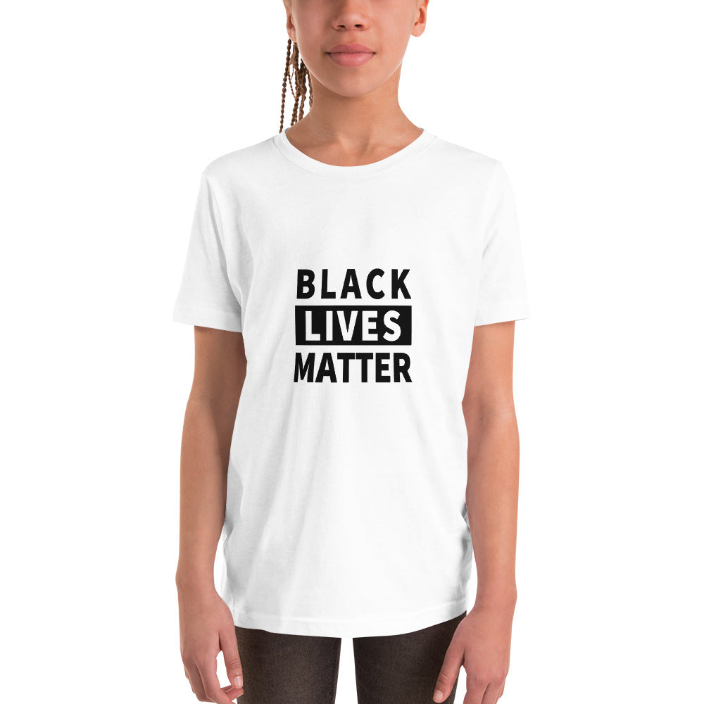 Black Lives Matter Youth Short Sleeve T-Shirt