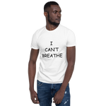 Load image into Gallery viewer, I Can&#39;t Breathe BLM White Men&#39;s T-Shirt
