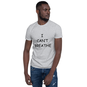 I Can't Breathe BLM White Men's T-Shirt