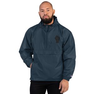 Black Lives Matter Fist Embroidered Champion Jacket