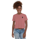 Load image into Gallery viewer, Black Lives Matter Fist Women&#39;s Crop Tee
