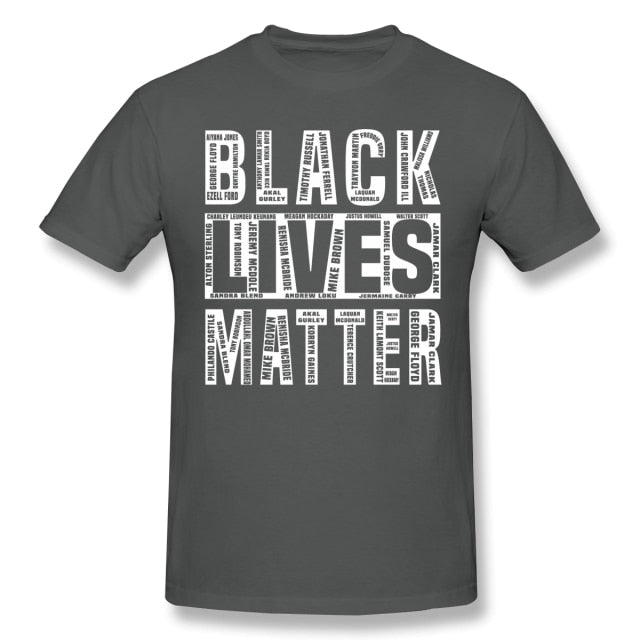 Black lives matter T-Shirts With Names Of Victims - Say Their Names