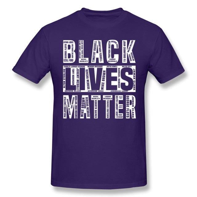 Black lives matter T-Shirts With Names Of Victims - Say Their Names